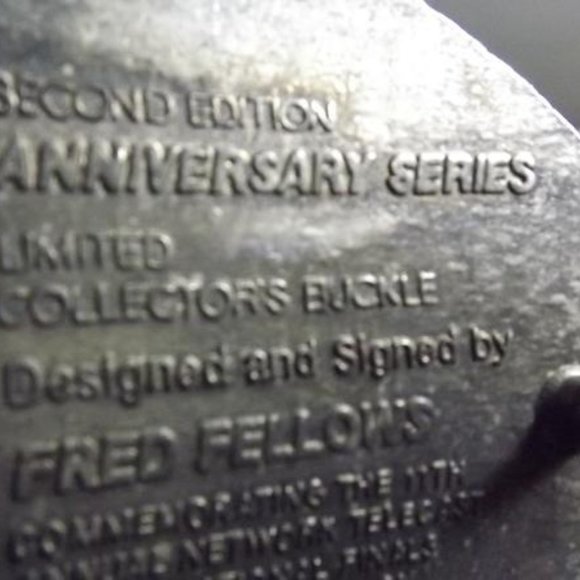 NFR 1984 Hesston Commemorative Belt Buckle - Picture 6 of 7